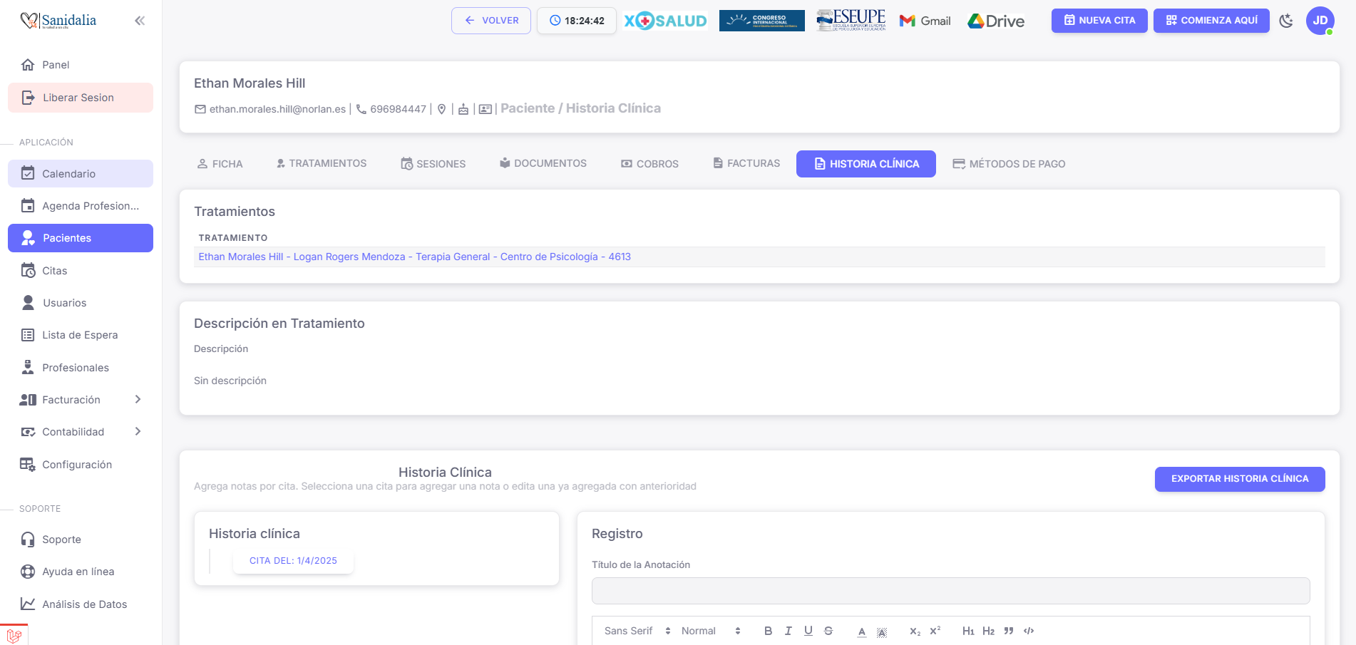 Liquidaciones Automáticas Sanidalia
