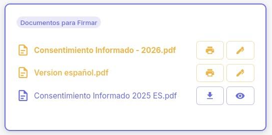 Revision de documentos
