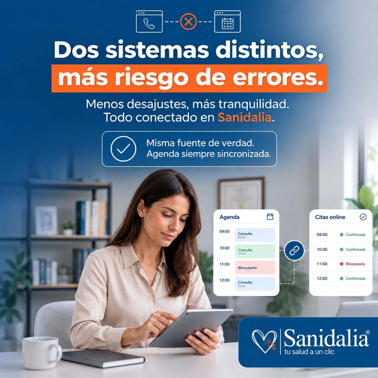 riesgos de sincronizar agenda con directorio