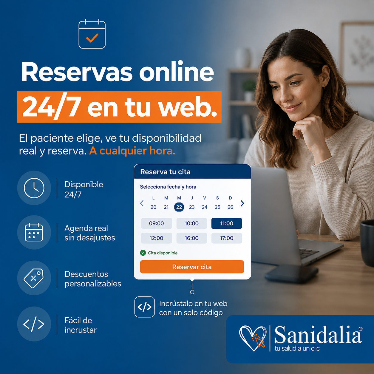reserva embebible