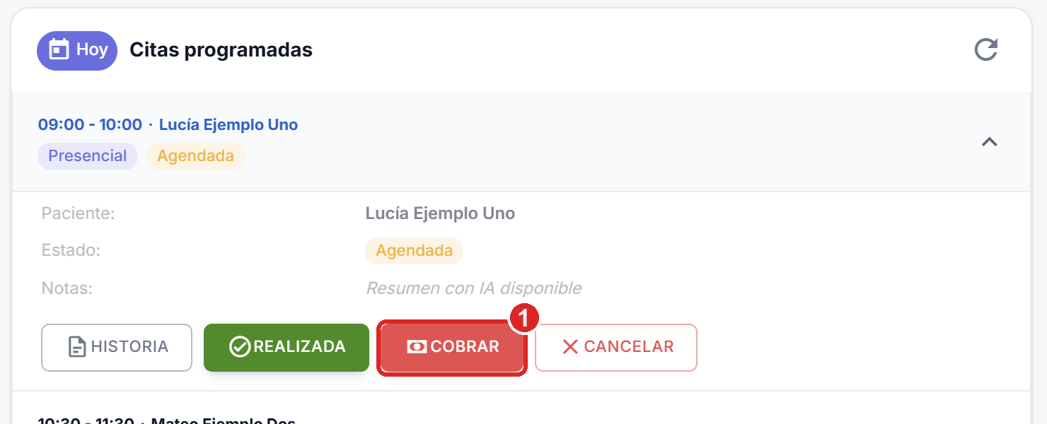 Captura real de Sanidalia