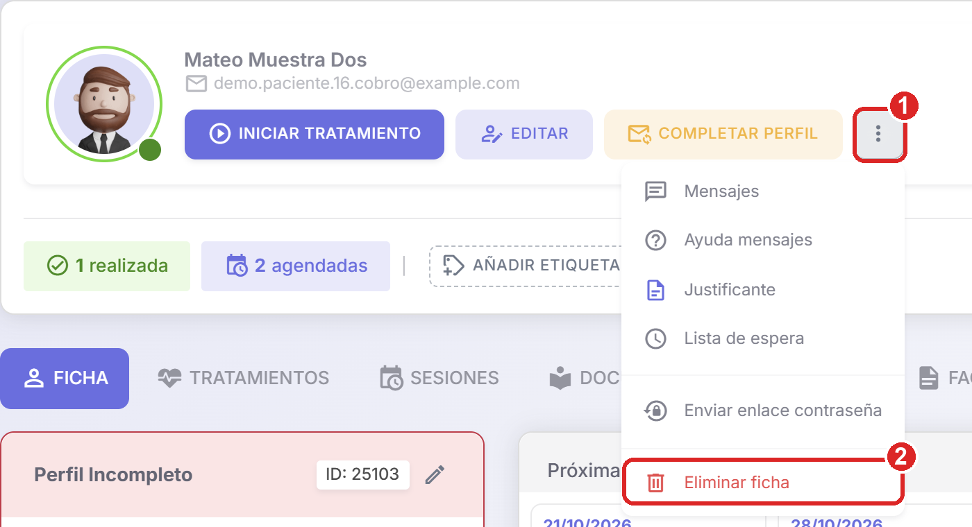 Captura real de Sanidalia